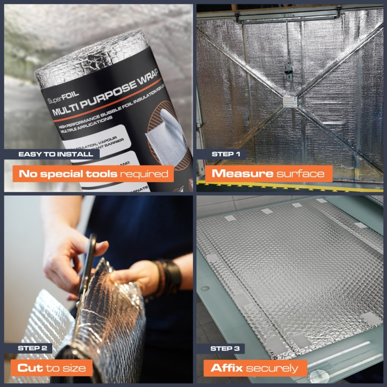 Superfoil Garage Door Insulation Kit