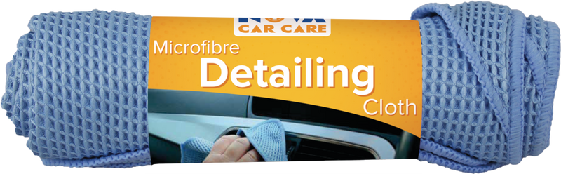 Nova Microfibre Detailing Cloth Twin Pack