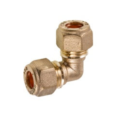 Securplumb Compression Elbow 22mm