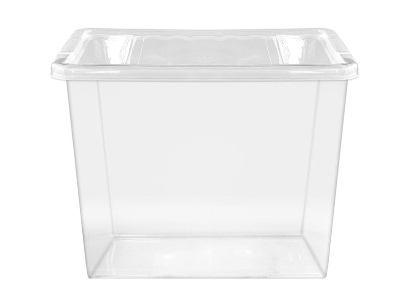 Thumbs Up Curved Storage Box & Lid 80L