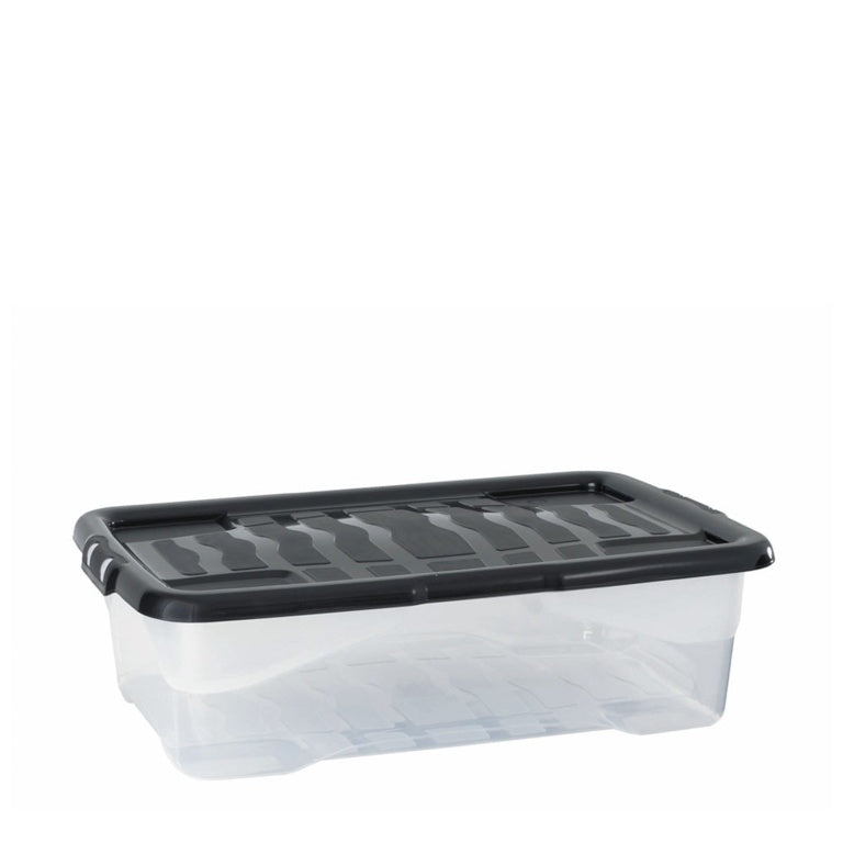 Strata Curved Storage Box & Lid 30L