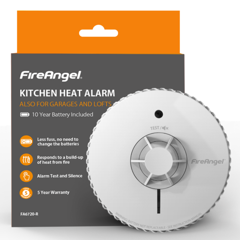 Fire Angel Heat Alarm 10 Year Sealed