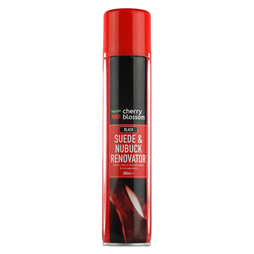 Cherry Blossom Suede & Nubuck Renovator Black 200ml