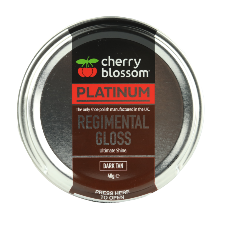 Cherry Blossom Regimental Gloss Dark Tan 40g