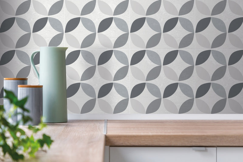 d-c-fix® Self Adhesive Wall Tiles 6 Piece 0.53sq Geometric Style