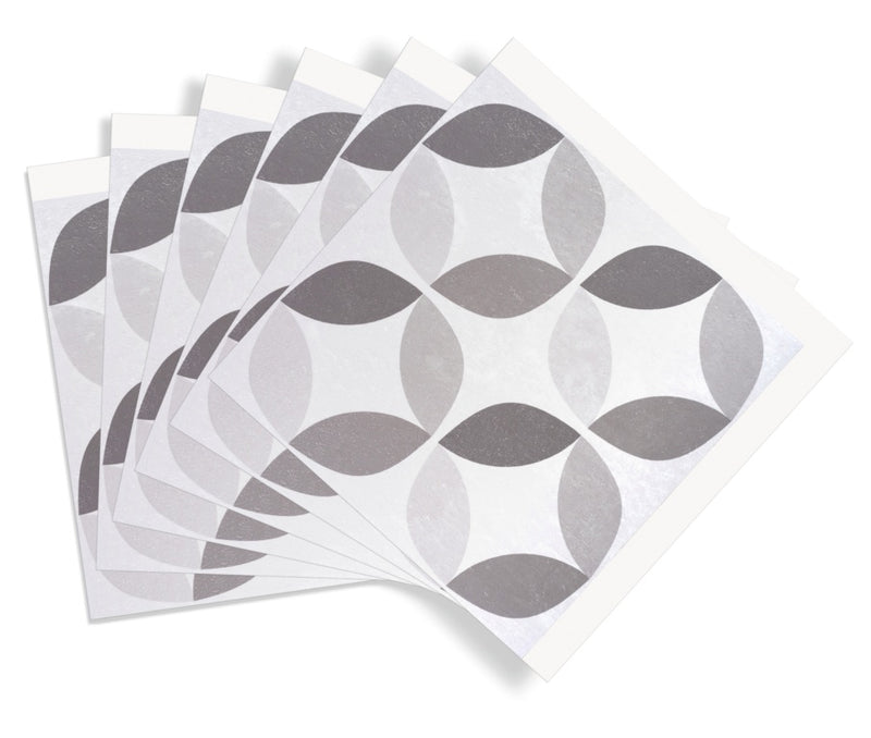 d-c-fix® Self Adhesive Wall Tiles 6 Piece 0.53sq Geometric Style
