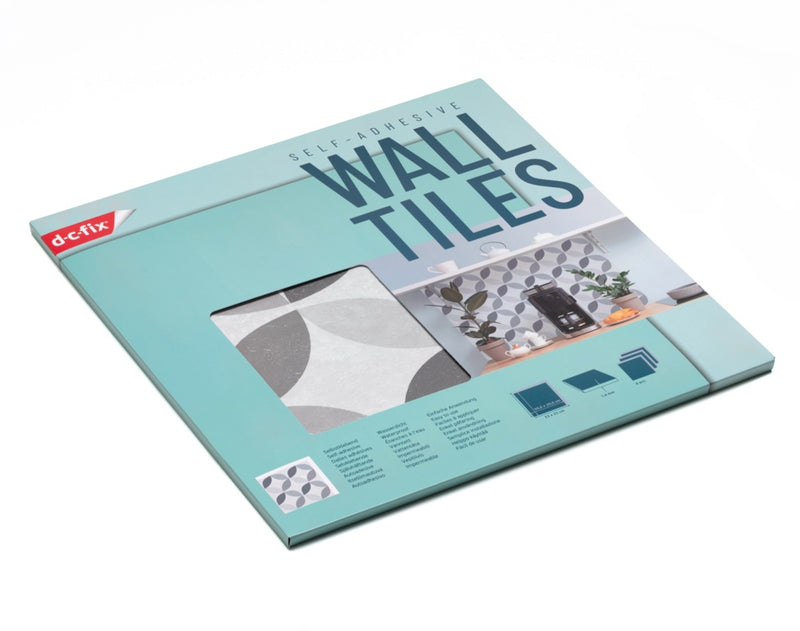 d-c-fix® Self Adhesive Wall Tiles 6 Piece 0.53sq Geometric Style