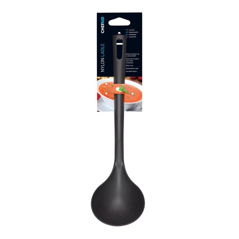 Chef Aid Black Ladle