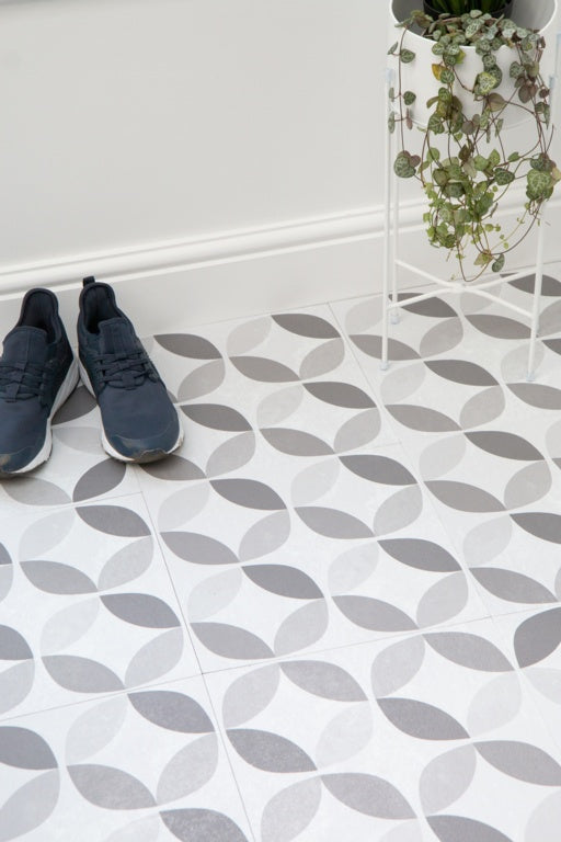 d-c-fix® Self Adhesive Floor Tiles 11 Piece 1sqm Geometric