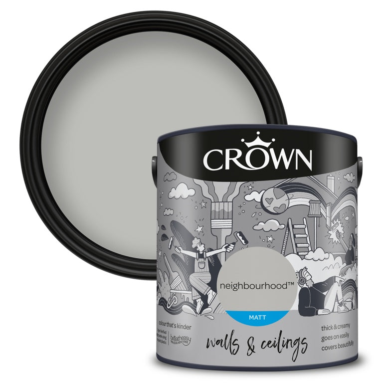 Crown Walls & Ceilings Matt 2.5L Neighbourhood