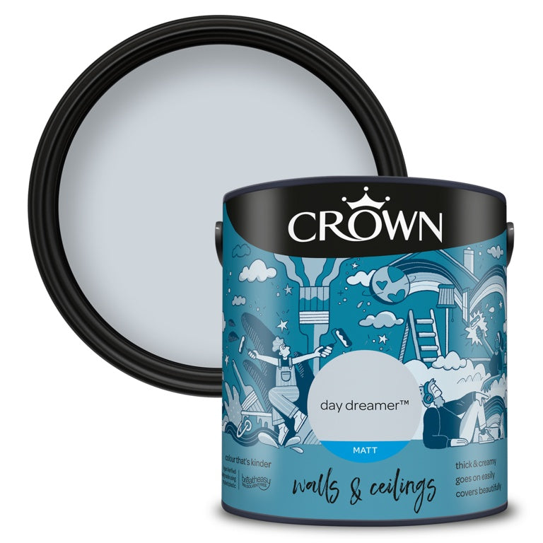 Crown Walls & Ceilings Matt 2.5L Day Dreamer