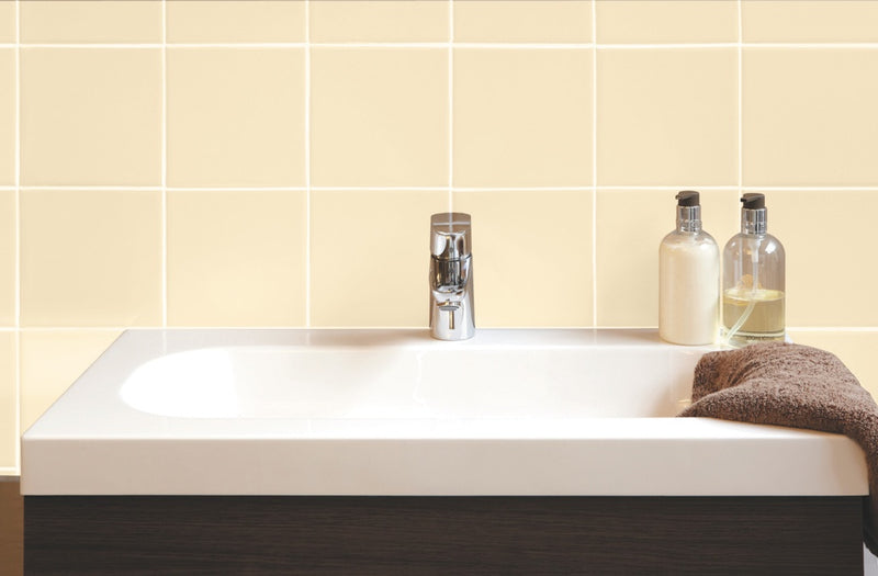 Ronseal One Coat Tile Paint 750ml Magnolia Satin
