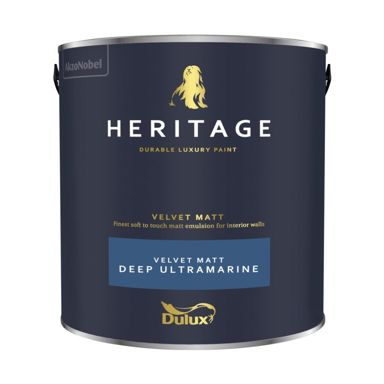 Dulux Heritage Matt 2.5L Deep Ultramarine