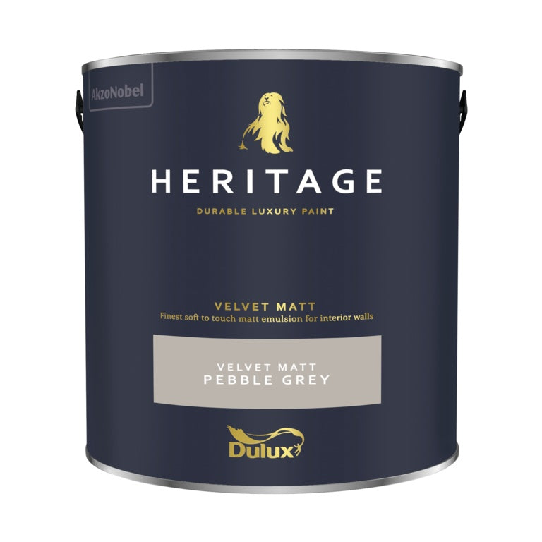 Dulux Heritage Matt 2.5L Pebble Grey