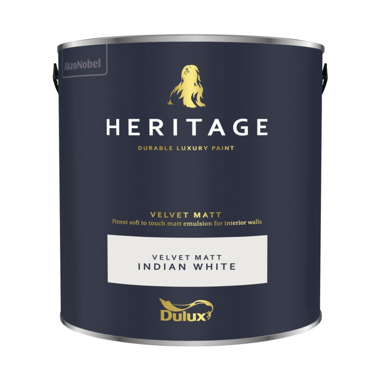 Dulux Heritage Matt 2.5L Indian White
