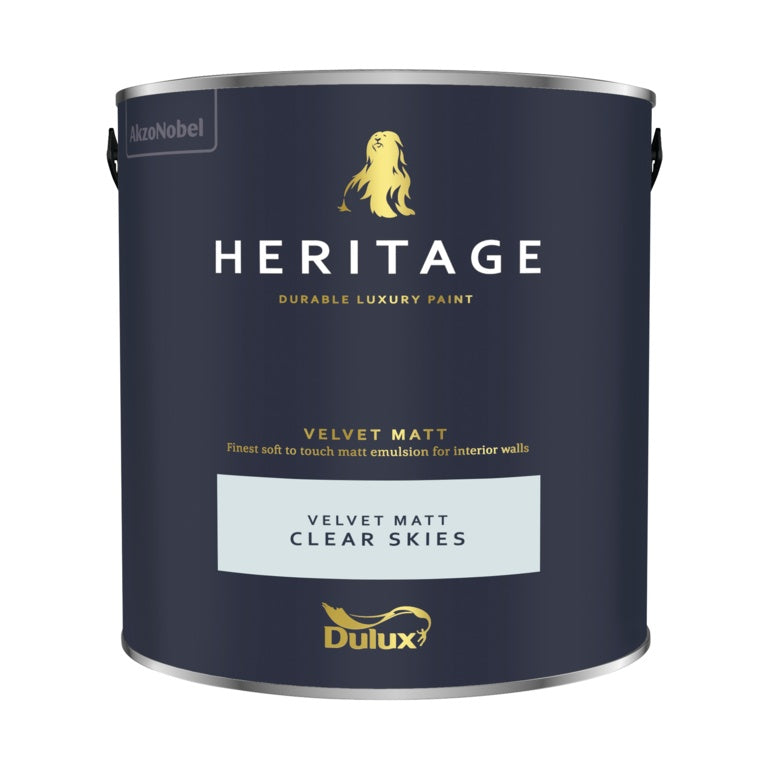 Dulux Heritage Matt 2.5L Clear Skies