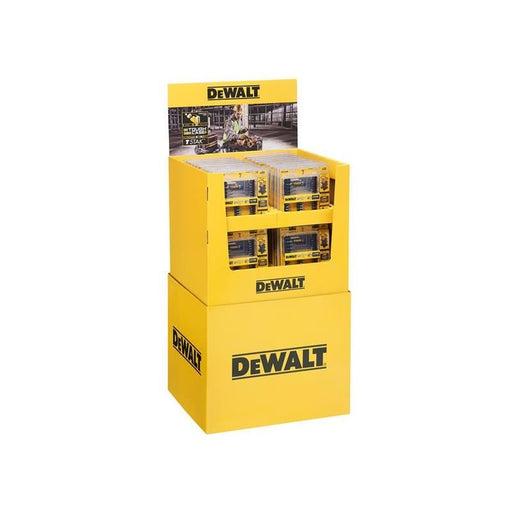 Dewalt Power Tools FSDU Merch Tower with 40 x DT70709 Screwdriving Sets DeWALT Power Tools - RockBottom Northampton