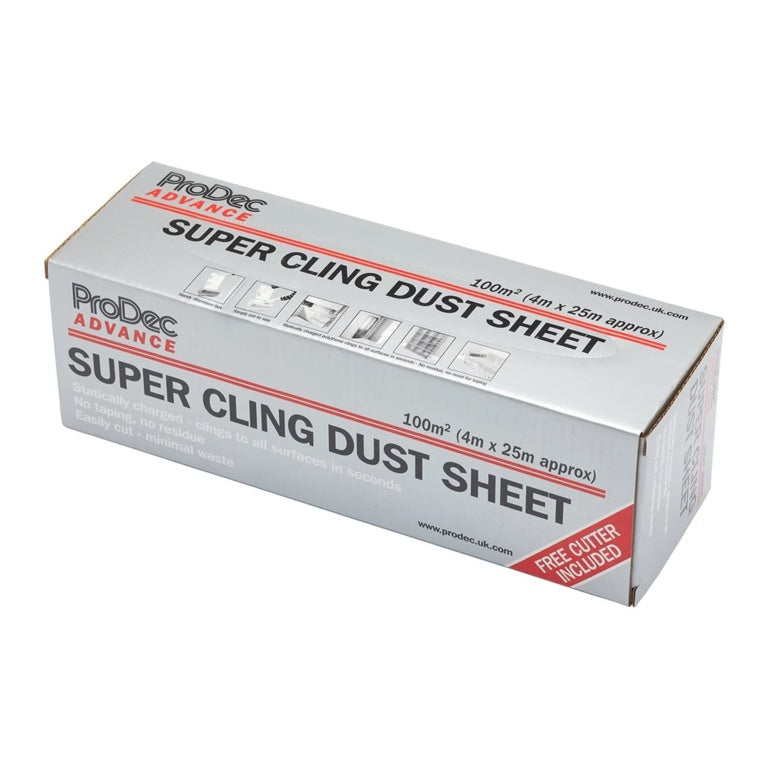 ProDec Super Cling Dust Sheet 100sqm