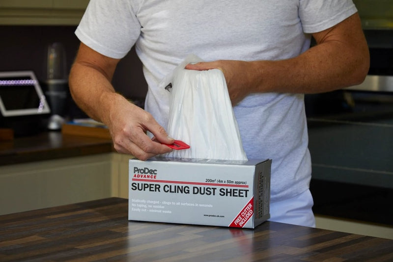ProDec Super Cling Dust Sheet 100sqm
