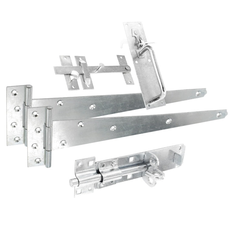 Smiths Ironmongery Suffolk Latch Side Gate Kit Zinc Plated