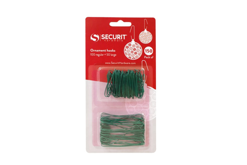 Securit Ornament Hooks 100 Regular + 50 Large