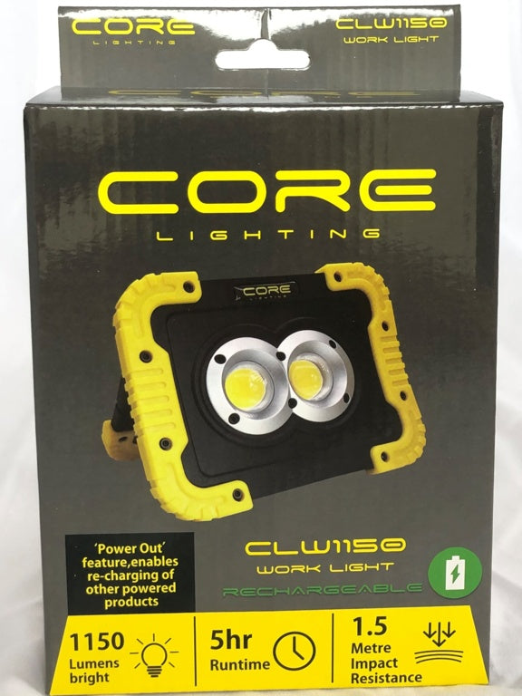 Core Rechargeable Work Light 1150 Lumens