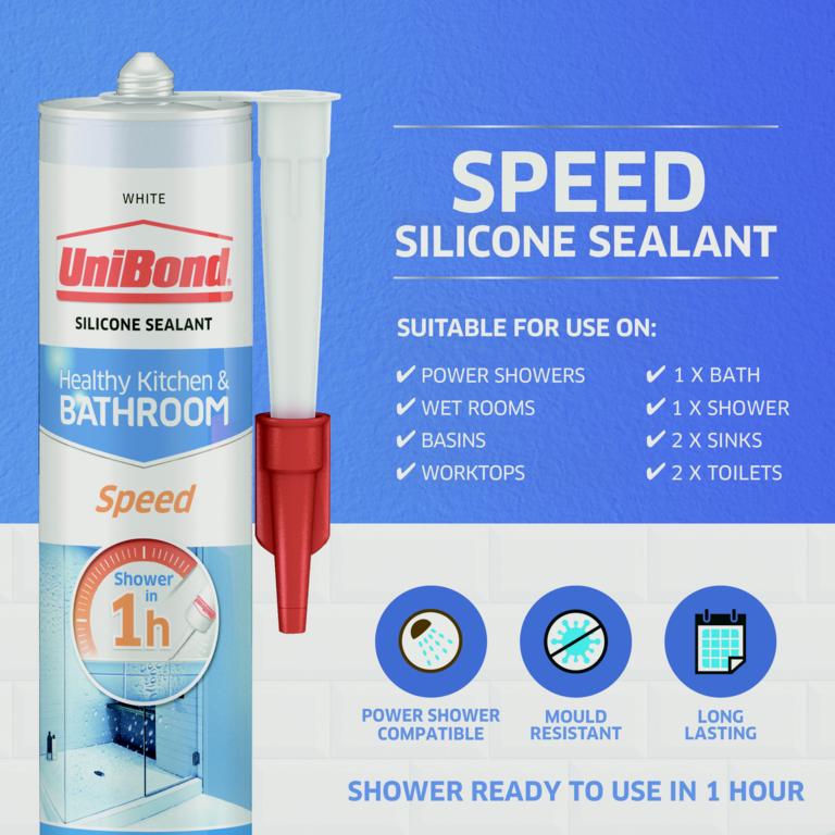UniBond Bathroom Speed Sealant White