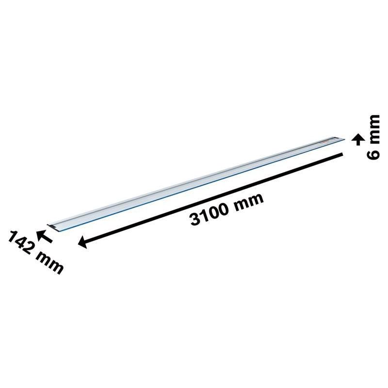 Bosch FSN 3100 Professional Guide Rail 3100mm Bosch - RockBottom Northampton