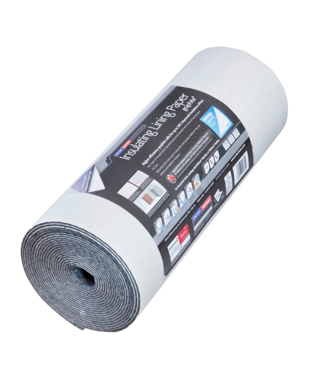 Erfurt Insulating Graphite Plus 7.5m x 50cm 3.75m² Coverage