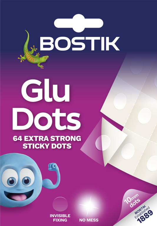 Bostik Glue Dots Extra Strong Pack 64