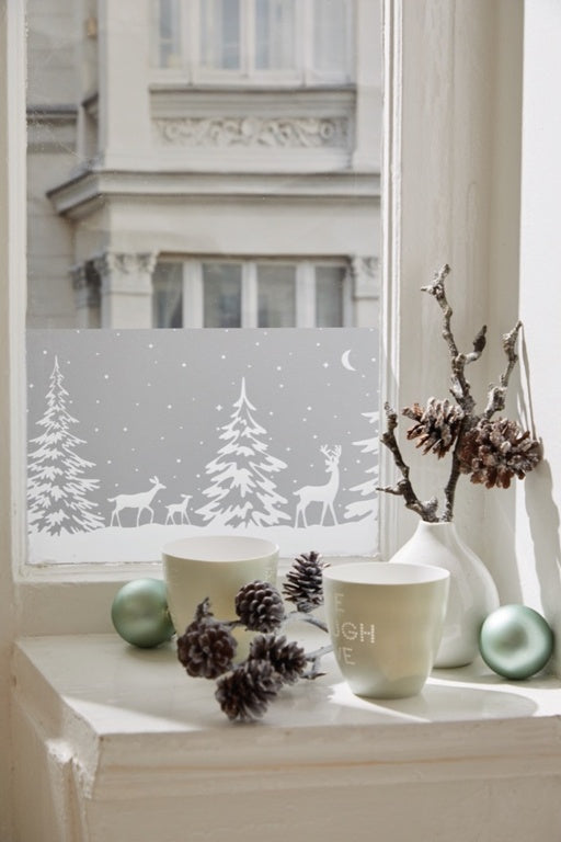 d-c-fix® Winter Border 20cm x 1.5m White Forest