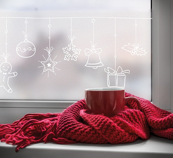 d-c-fix® Window Border 20cm x 1.5m Winter Garland