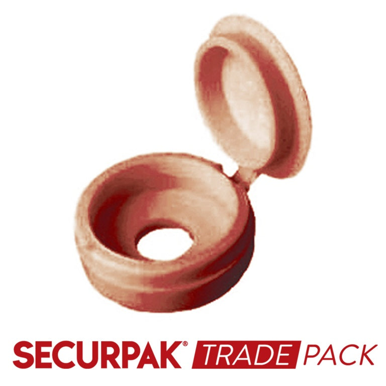 Securpak Fold Over Screw Caps 10g Beige Pack 80