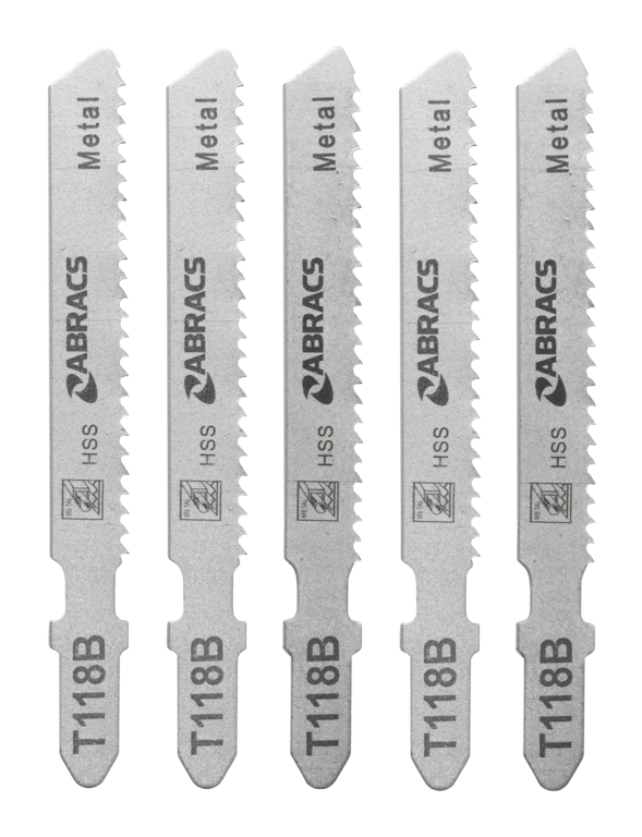Abracs Jigsaw Blade For Metal Pack 5 77mm