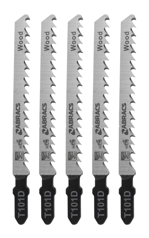 Abracs Jigsaw Blade For Wood Pack 5 100mm