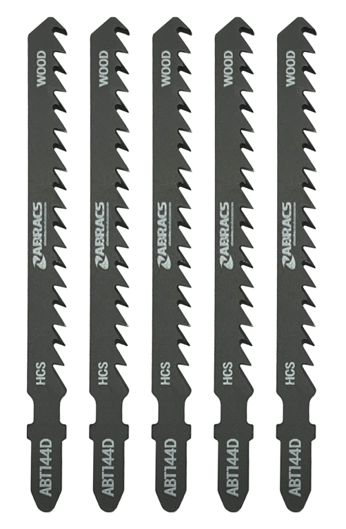 Abracs Jigsaw Blade For Wood Pack 5 100mm
