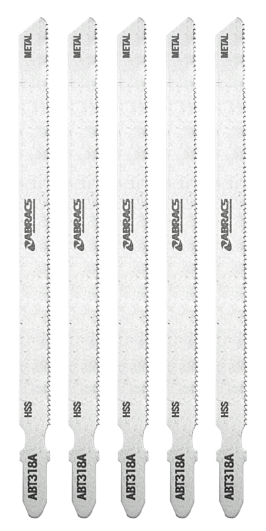 Abracs Jigsaw Blade For Metal Pack 5 132mm