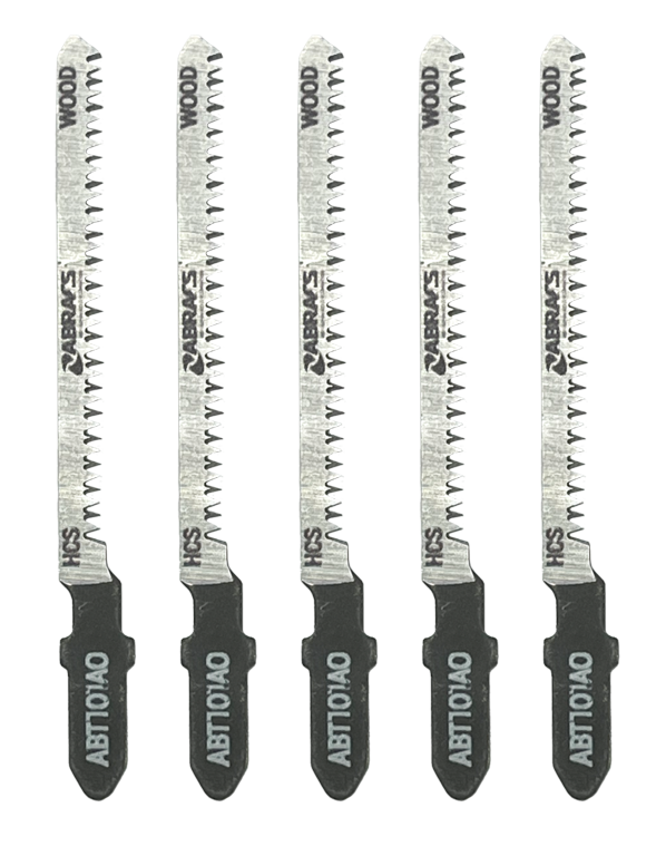 Abracs Jigsaw Blade For Wood Pack 5 77mm
