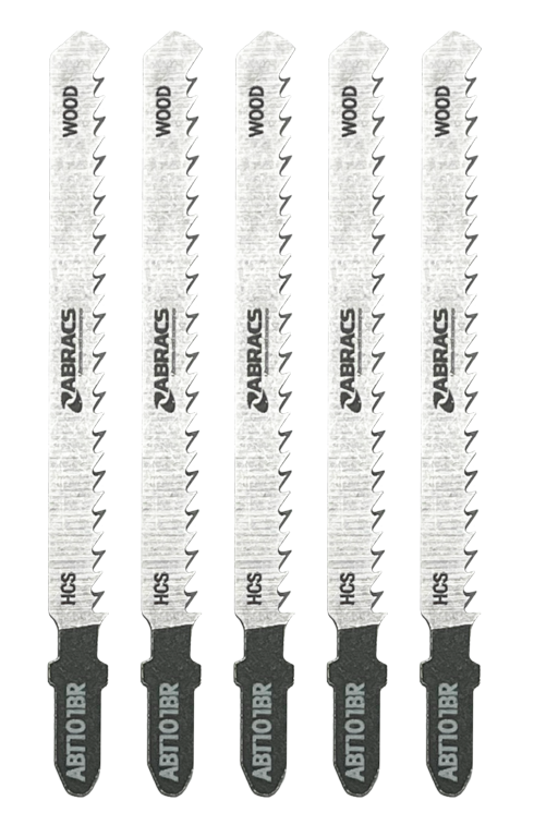 Abracs Jigsaw Blade For Wood Pack 5 100mm