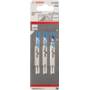 Bosch U118A Jigsaw Blade Basic Metal Pack 3