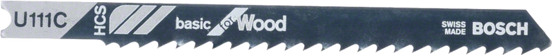 Bosch U111C Jigsaw Blade Basic Wood Pack 3