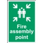 Smiths Architectural Fire Assembly Point Sign 200x300mm