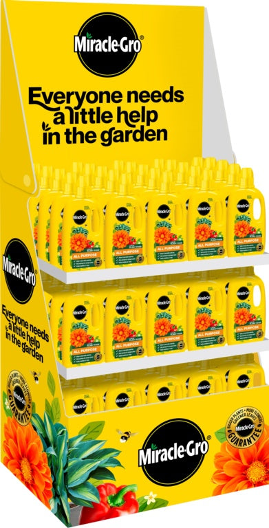 Miracle-Gro® All Purpose Concentrated Plant Food Display Unit of 90 x 800ml