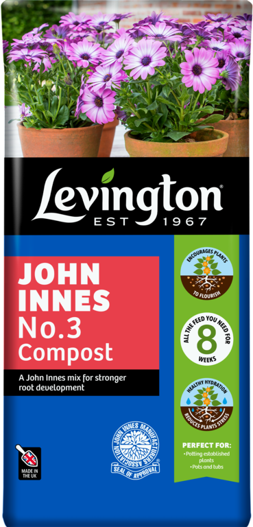 Levington Peat Free John Innes No 3 Compost 10L