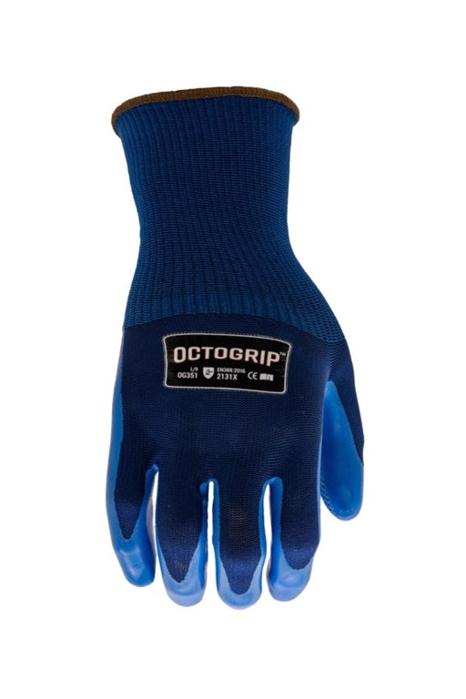 Octogrip 13g Breathable Heavy Duty Glove With Latex Palm Large