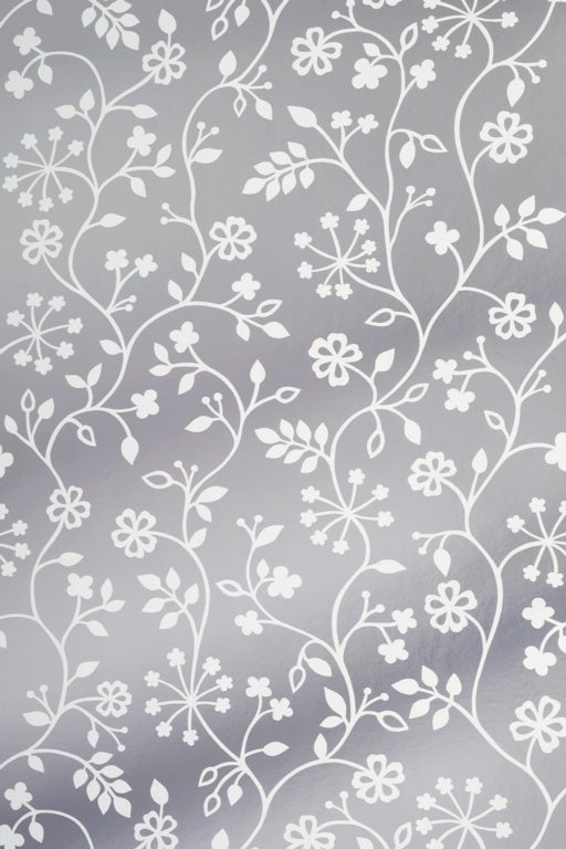 d-c-fix® Self Adhesive Film - Metallic Flower Tendril 67.5cm x 1.5m