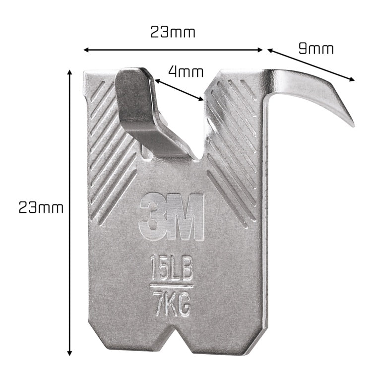 3M Drywall Picture Hanger 7kg Pack 4