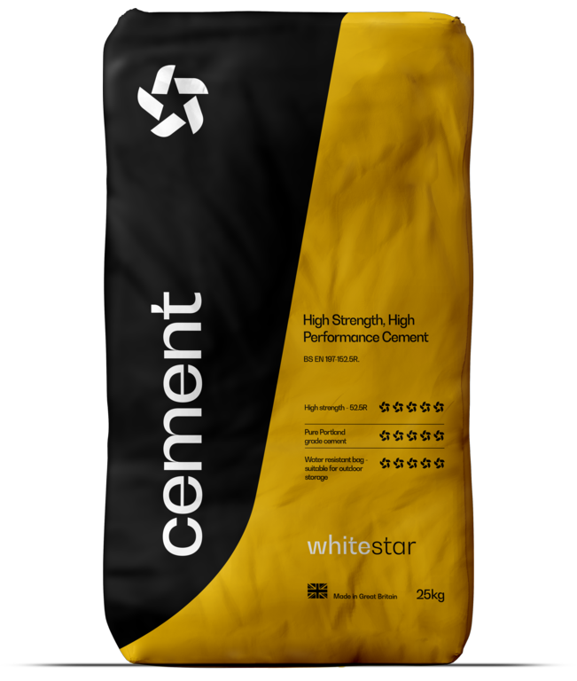 Whitestar High Strength 52,5R Cement 25kg