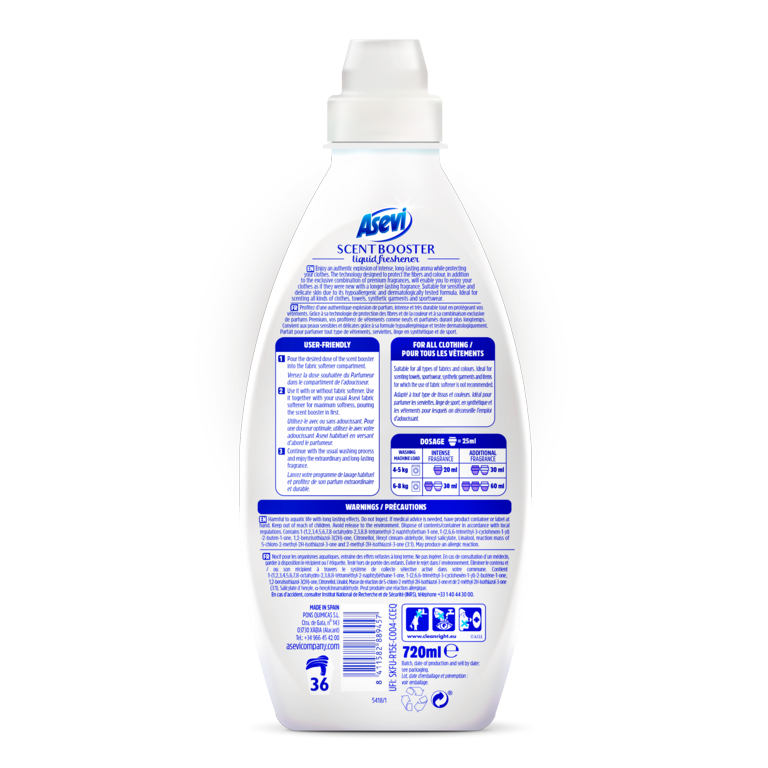 Asevi Liquid Scent Booster 720ml Blue