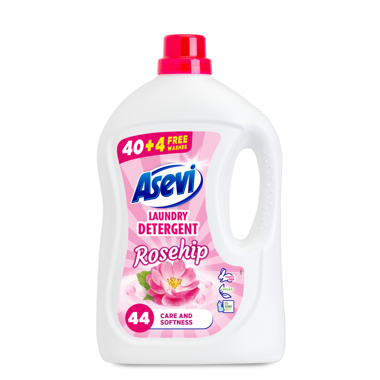 Asevi Laundry Detergent 2.4L Rosehip
